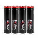Soshine 18650 2000mAh 3.2V LiFePO4 battery with built-in protection circuit front view