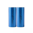 2-Pack Soshine 26650 5500mAh 3.7V batteries with flat and button top options and free storage case