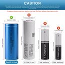 Soshine 26650 5500mAh 2-pack retail box with free case promotional sticker