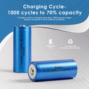 Soshine 26650 5500mAh flat top and button top side-by-side comparison