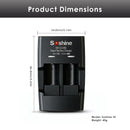 Soshine S5 charger 0V activation overheat short circuit protections
