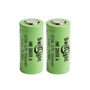 SwisLight INR26650A 7000mAh 21A High-Drain 3.7V Battery - 35A Peak, 18mΩ Ultra-Low IR, Flat/Large/Small Button Top, 2-Pack.