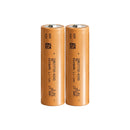 Tenpower 21700-60XG tabless rechargeable Li-ion battery 6000mAh 60A high drain button top, 2 pieces, for power tools, drones, and e-bikes.