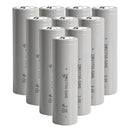 TianPeng 50XG 21700 tabless rechargeable Li-ion battery 5000mAh 75A/120A high drain button top, 10 pieces, for FPV drones, power tools, and e-scooters.