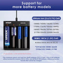 Universal Charger for 16340 14500 18350 18650 Batteries