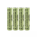 Four-pack Vapcell 10440 320mAh 3A high drain batteries in small case