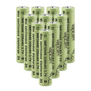 Vapcell 10440 battery 320mAh 10-pack button top Li-ion rechargeable cells main product image