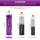 Testing Vapcell 10A 14500 battery internal resistance and voltage