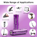Vapcell 14500 10A battery in a high-performance 14500 flashlight turbo mode