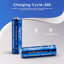 Vapcell 14500 650mAh battery showing 7A high drain marking on wrap