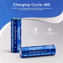 Vapcell 14500 650mAh battery showing 7A high drain marking on wrap