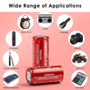 Long-running portable fan or medical device powered by Vapcell 1600mAh 18350