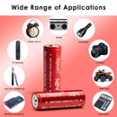 Flashlight with extended runtime using VAPCELL 18500 2400mAh 5A