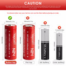 Cycle life and discharge curve of VAPCELL 18500 2400mAh INR