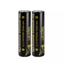 2-pack Vapcell 18650 2800mAh 25A high drain flat top batteries front view for mods and drills