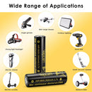 Vapcell 18650 2800mAh 25A high drain battery installed in a high-power vape mod for maximum discharge
