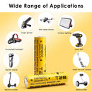 Vapcell 18650 2800mAh 25A high drain battery installed in a high-power vape mod
