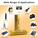 Ultra-compact flashlight specifically designed for 14430 cell with Vapcell F11