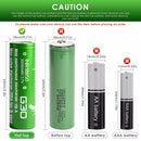 Vapcell G30 18650 3000mAh battery being charged in a smart charger – highlighting long runtime and cycle life