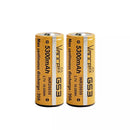 Vapcell G53 26650 5300mAh 20A 2-pack in retail box front view