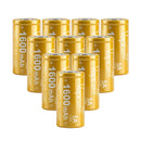 Vapcell H16 18350 battery 10-pack 5A high-drain flat top Li-ion cells main product image