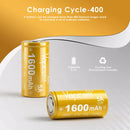 Vapcell H16 18350 battery showing H16 1600mAh 5A IMR print