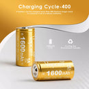Vapcell H16 18350 battery showing H16 1600mAh 5A IMR print