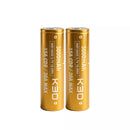 2Pcs Vapcell IMR18650 K30 3000mAh flat top front view – high drain 30A battery for e-cig, flashlight and power bank
