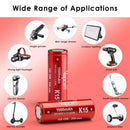 High power vaporizer or power tool pack using VAPCELL 15A 18500