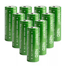 Ten Vapcell INR18500 2000mAh 10A flat top batteries value bundle box