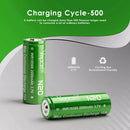 Vapcell INR18500 2000mAh battery detail with 10A INR marking