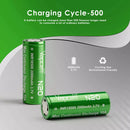 Vapcell INR18500 2000mAh battery detail with 10A INR marking