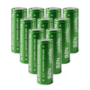 Vapcell N26 18500 battery 5A high-drain 10-pack flat top Li-ion rechargeable cells main product image