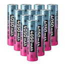 Vapcell N41 18650 4000mAh 3.7V 10A high-capacity Li-ion battery with Flat Top terminal (65mm). A+ grade, true capacity for flashlights, power banks, and DIY battery packs.