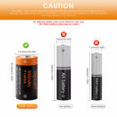 Capacity test graph of Vapcell P1609A showing 950mAh nominal capacity