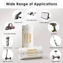 Turbo flashlight on maximum brightness powered by Vapcell T6 16340