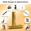 Flashlight compatible with both 14500 and 14650 powered by Vapcell V11