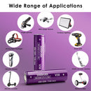 Vapcell V30 18650 3000mAh 20A high drain battery installed in a dual-battery vape mod