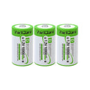 VariCore 1.2V D size 10000mAh NiMH rechargeable button top battery with high capacity for gas stoves, flashlights, and high-drain devices.