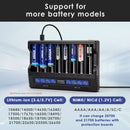 For 14500 18650 20700 21700 26650 Li-ion & AA AAA Ni-MH