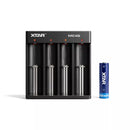 XTAR 14500 800mAh Li-ion Battery and 2A Charger Combo
