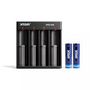 XTAR 14500 800mAh Li-ion Battery and 2A Charger Combo