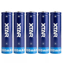 XTAR 14500 800mAh Button Top Rechargeable Battery