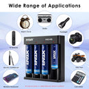 XTAR 14500 Battery Used in a Bright Mini Flashlight