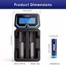 Ultra-compact size of 14500 battery and charger