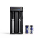 XTAR 16340 650mAh Battery and Adjustable 2A Universal Charger