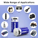 XTAR 16340 battery for flashlights headlamps and cameras