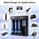 XTAR 16340 Battery in a Tactical Flashlight
