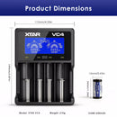 Tactical battery charging system dimensions
