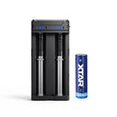 XTAR 18650 3500mAh High Capacity Battery with 2A Fast Charger